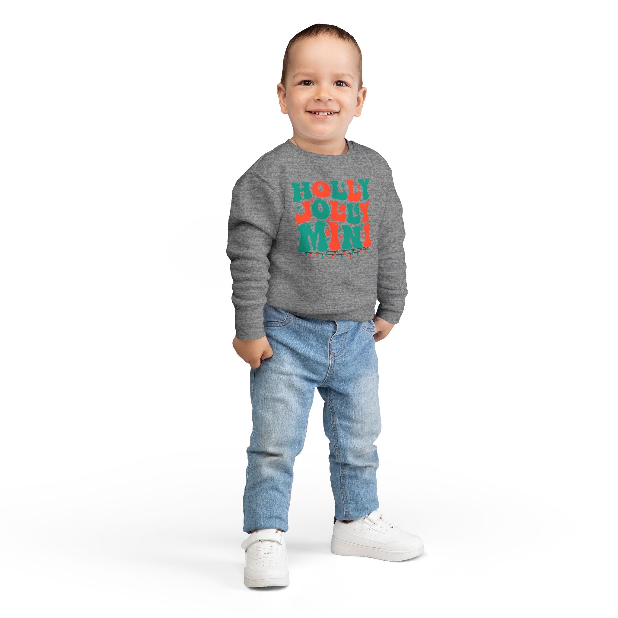 Holly Jolly Mini Toddler Sweatshirt