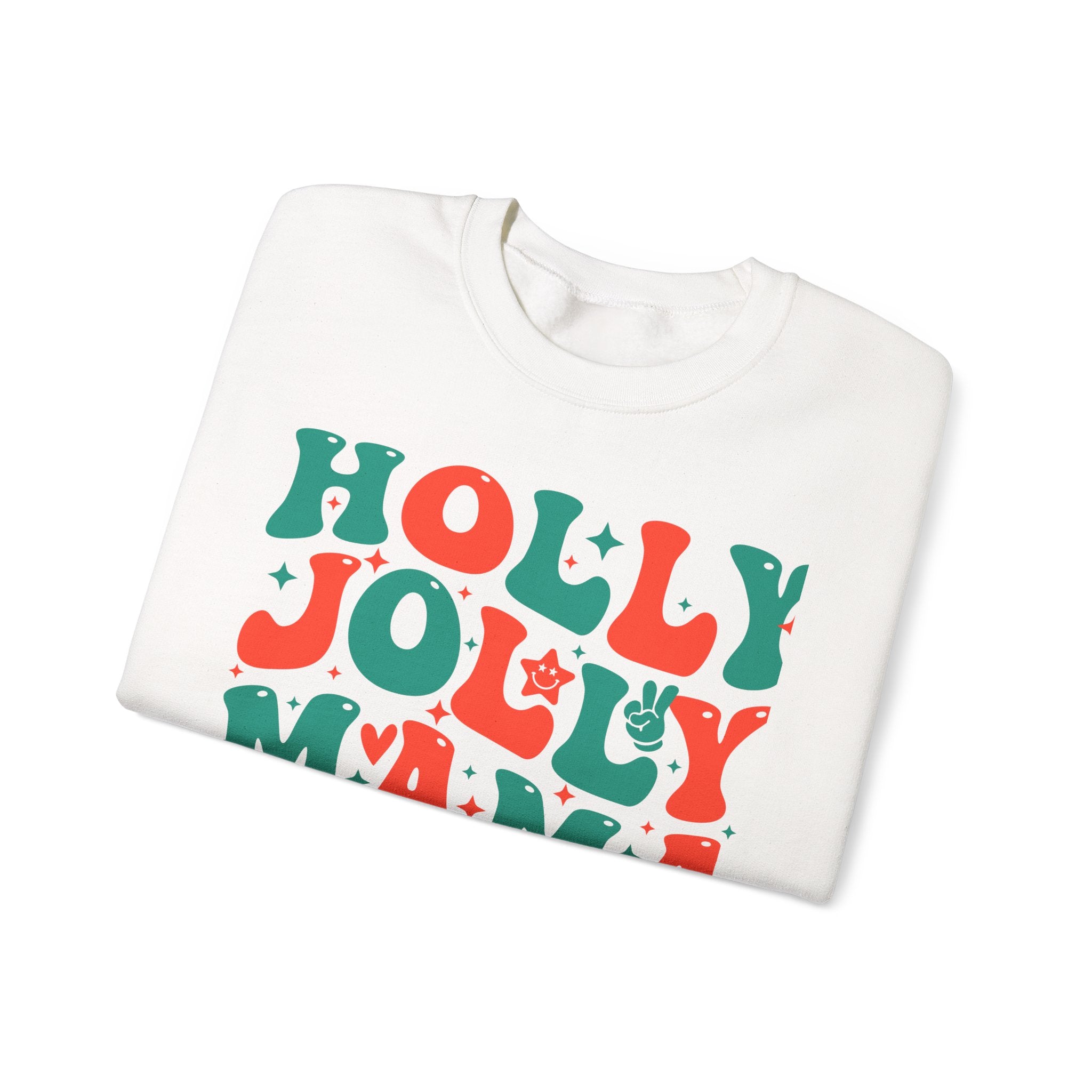 Holly Jolly Mama Crewneck Sweatshirt