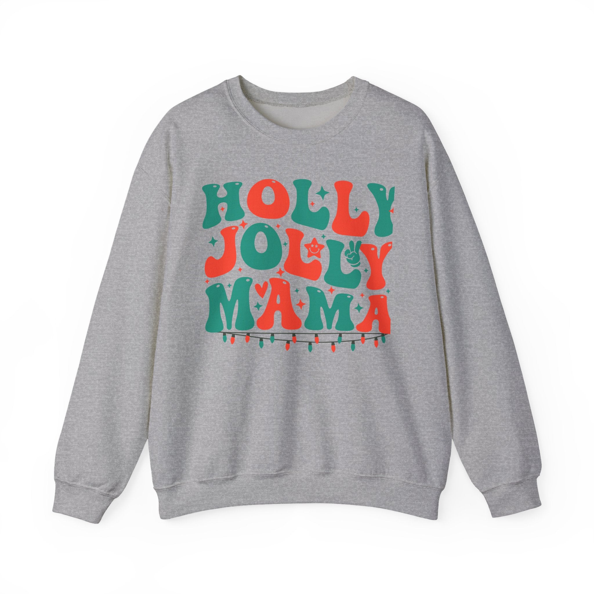 Holly Jolly Mama Crewneck Sweatshirt