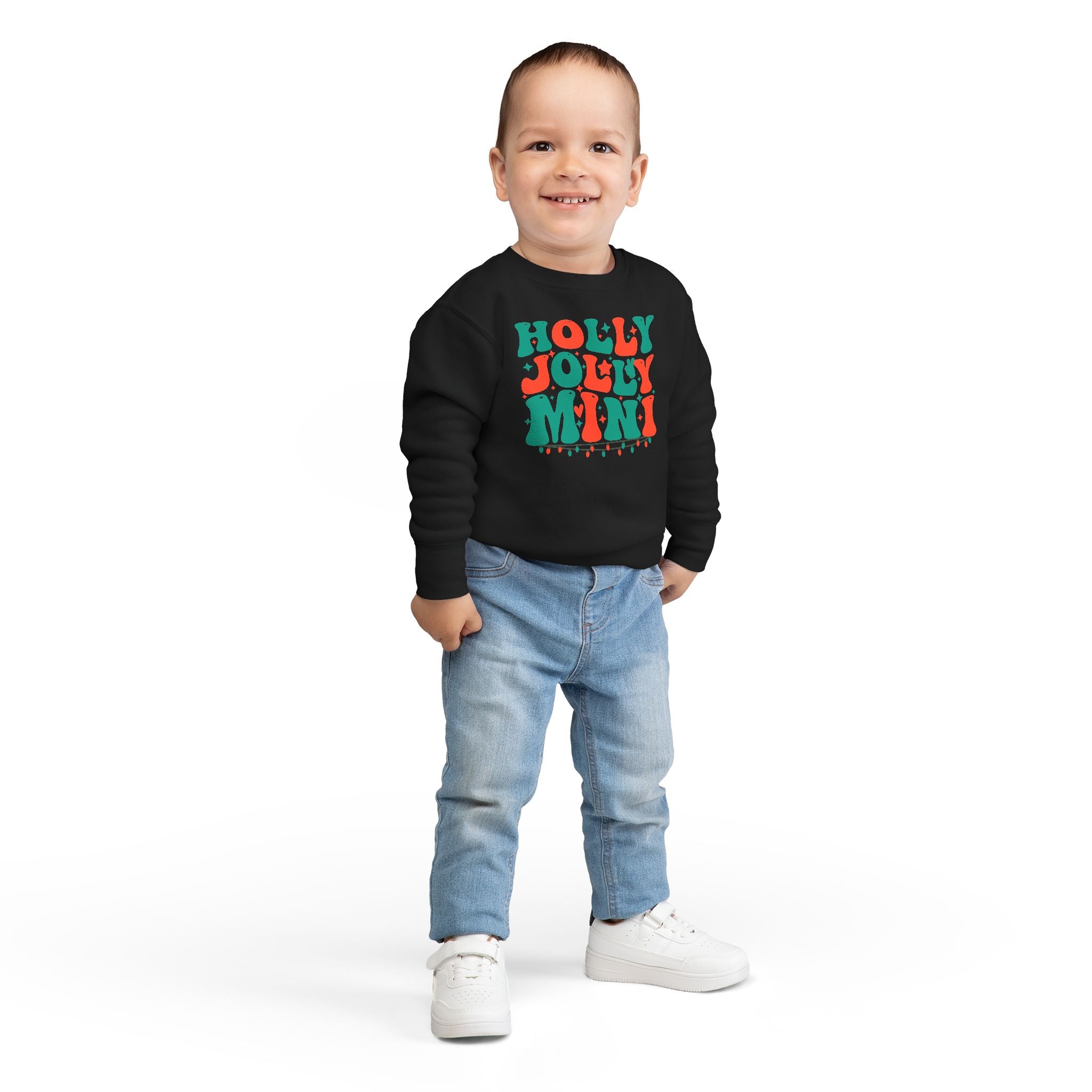 Holly Jolly Mini Toddler Sweatshirt
