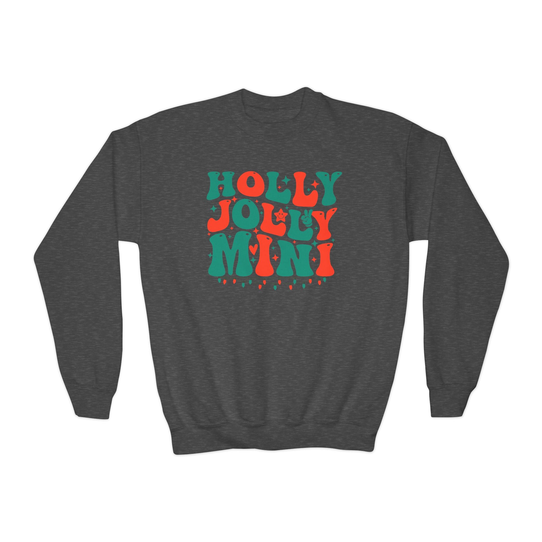 Holly Jolly Mini Youth Crewneck Sweatshirt