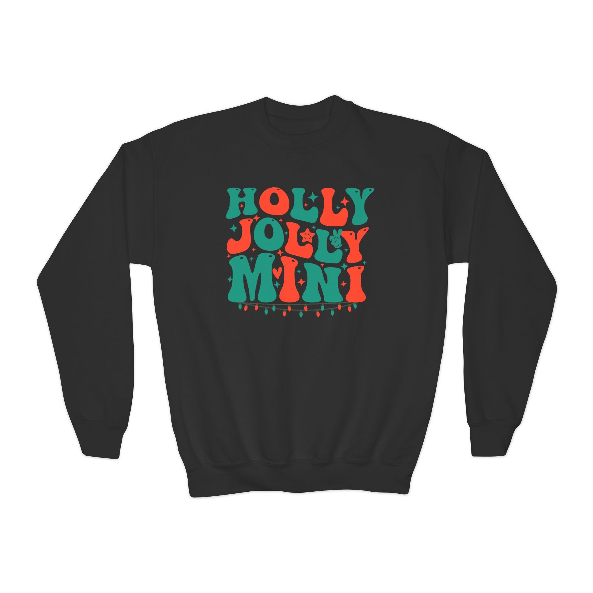 Holly Jolly Mini Youth Crewneck Sweatshirt