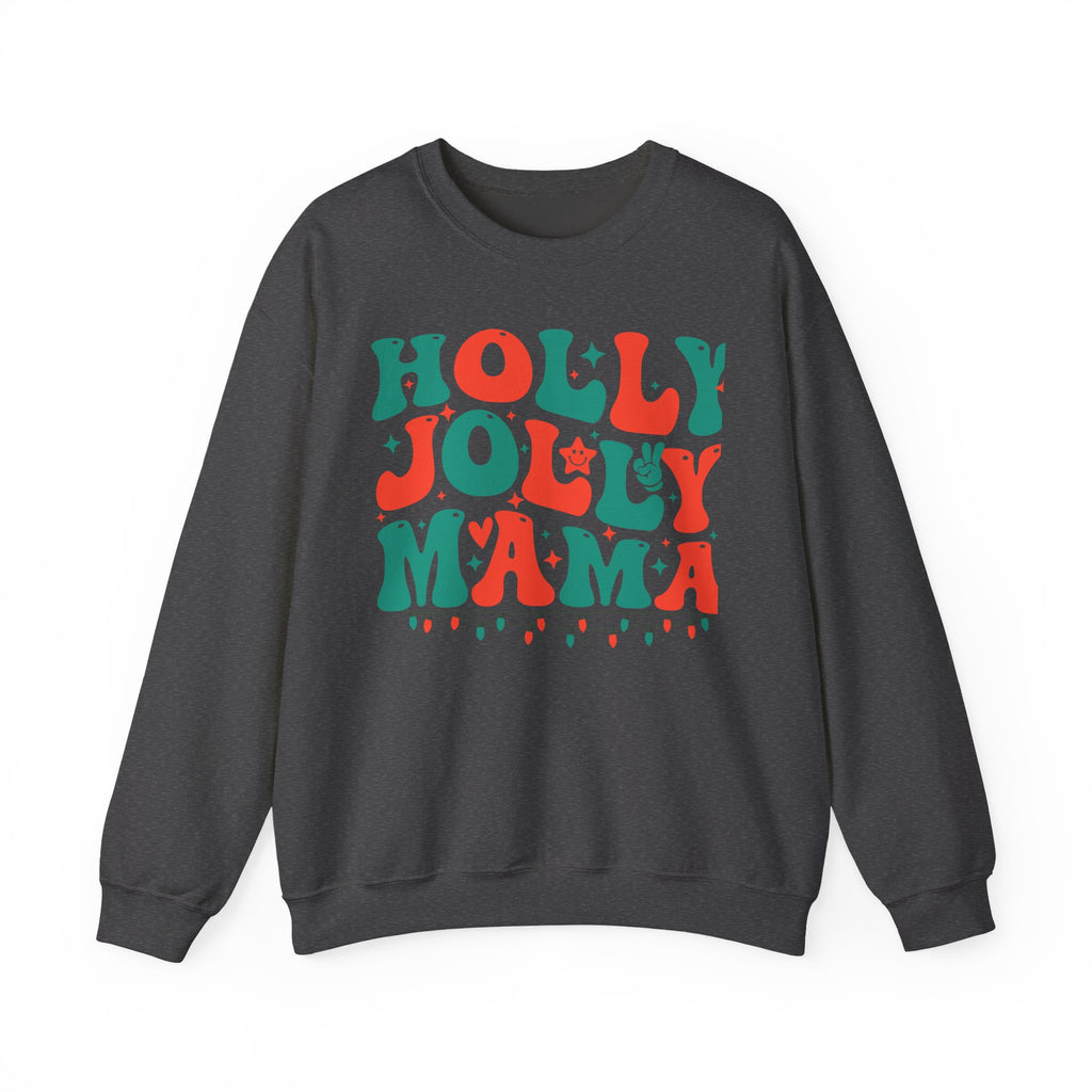Holly Jolly Mama Crewneck Sweatshirt