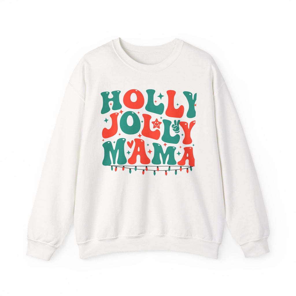 Holly Jolly Mama Crewneck Sweatshirt