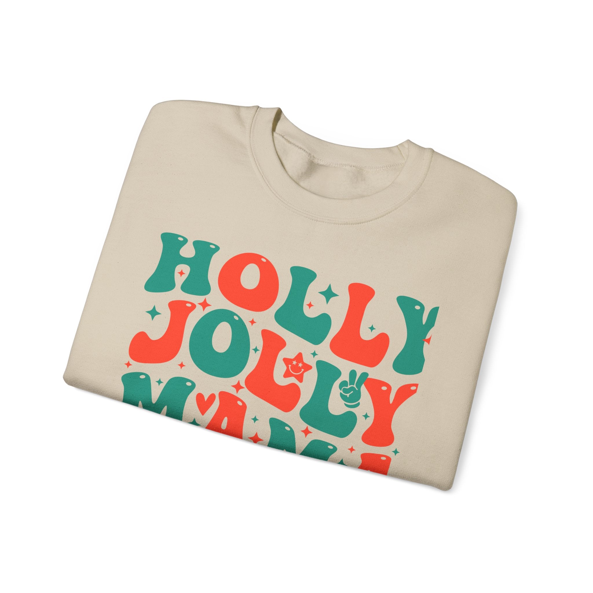 Holly Jolly Mama Crewneck Sweatshirt
