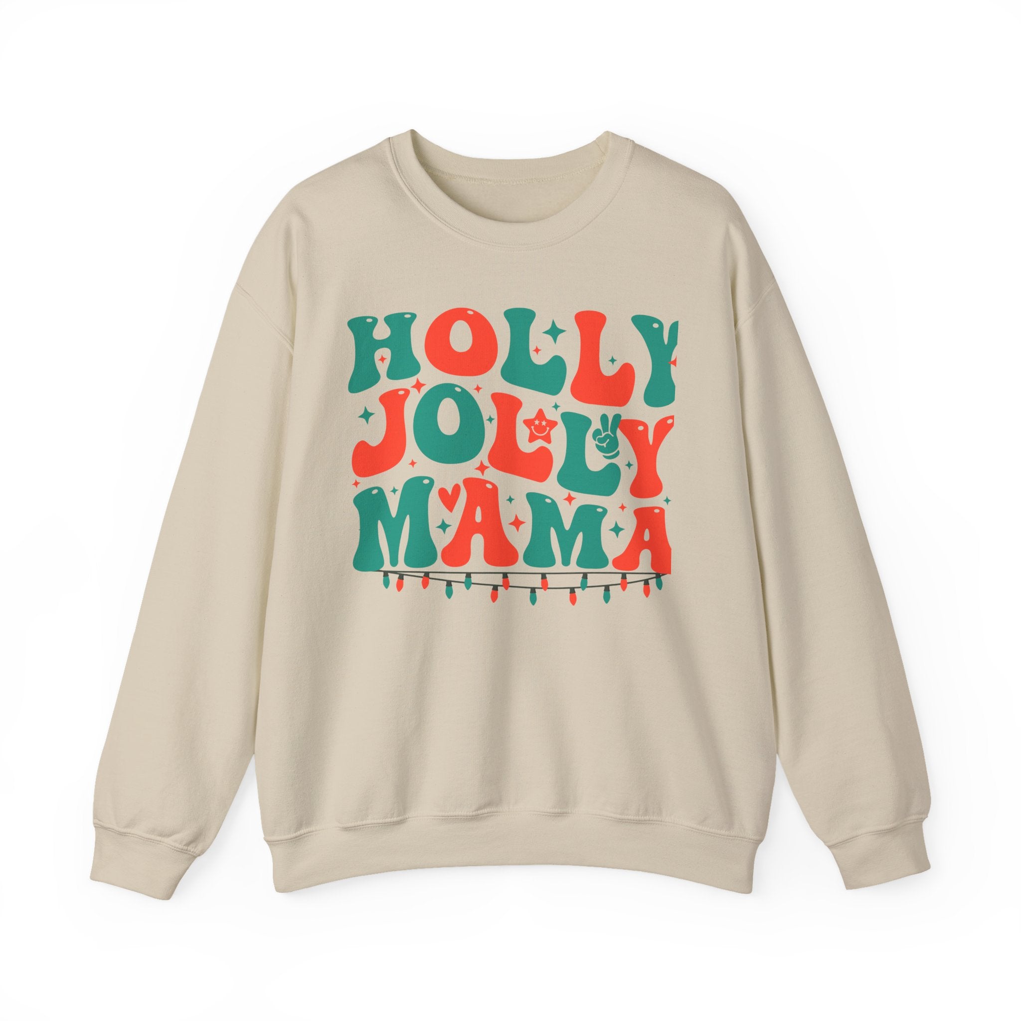 Holly Jolly Mama Crewneck Sweatshirt