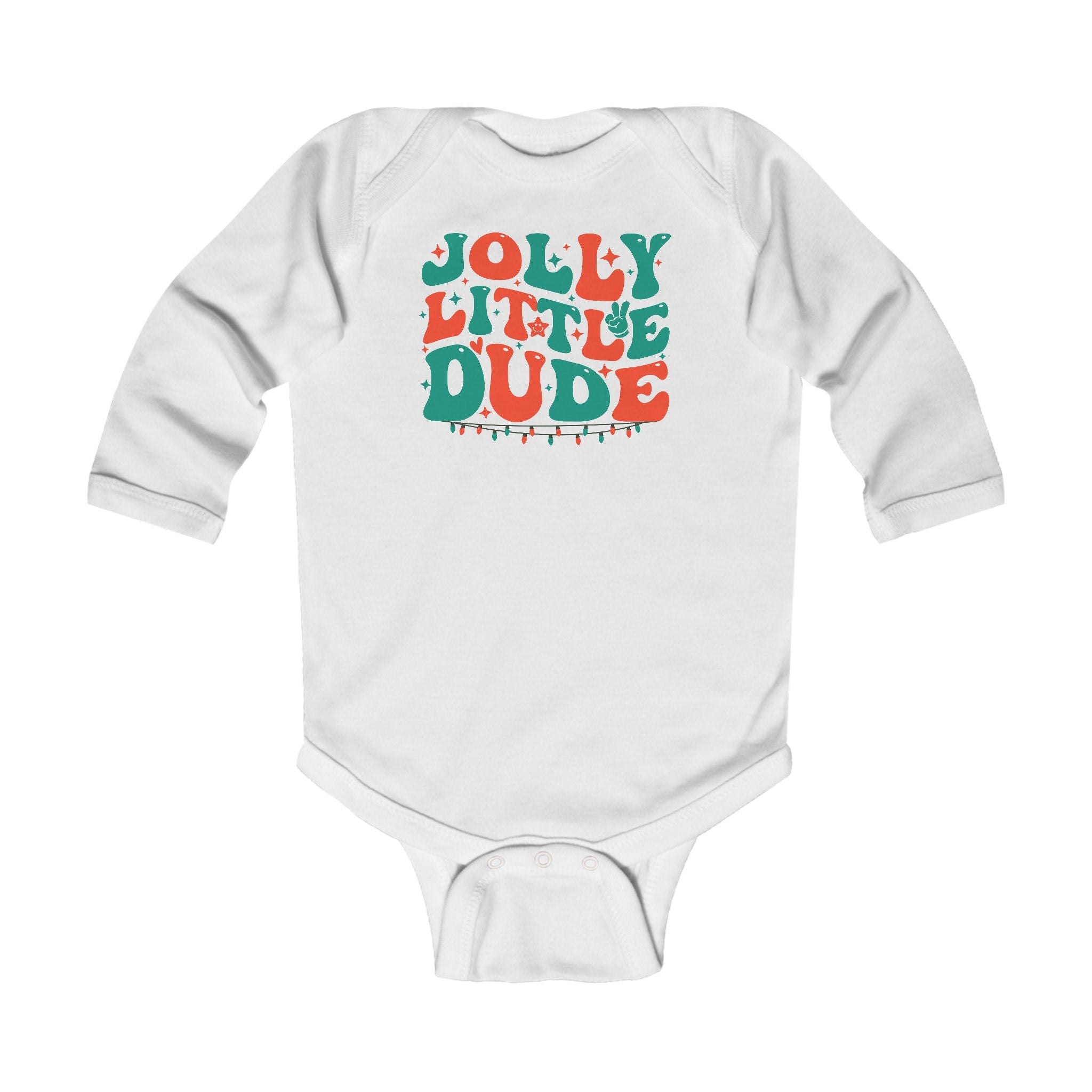 Jolly Little Dude Infant Bodysuit - Cute Holiday Baby Outfit