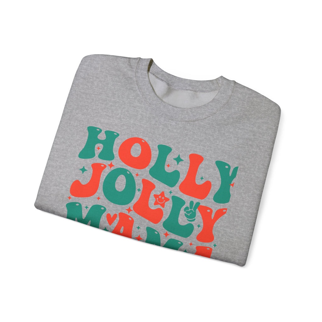 Holly Jolly Mama Crewneck Sweatshirt