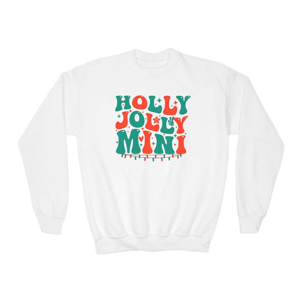 Holly Jolly Mini Youth Crewneck Sweatshirt