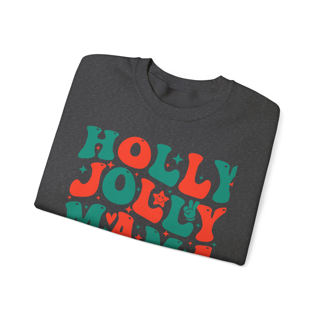 Holly Jolly Mama Crewneck Sweatshirt