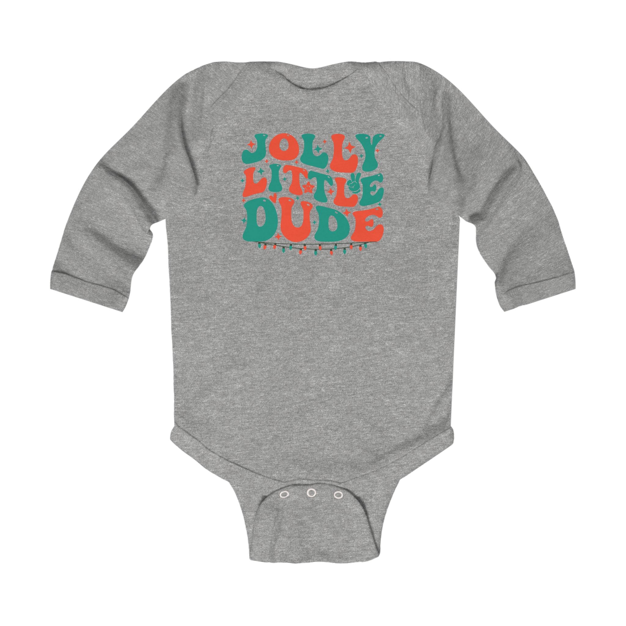 Jolly Little Dude Infant Bodysuit - Cute Holiday Baby Outfit