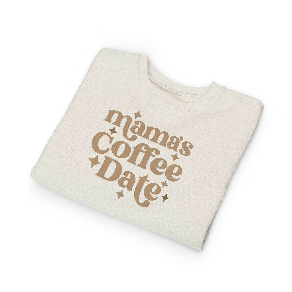 Matching Mama and Me Toddler Sweatshirt - Mamas Coffee Date Collection