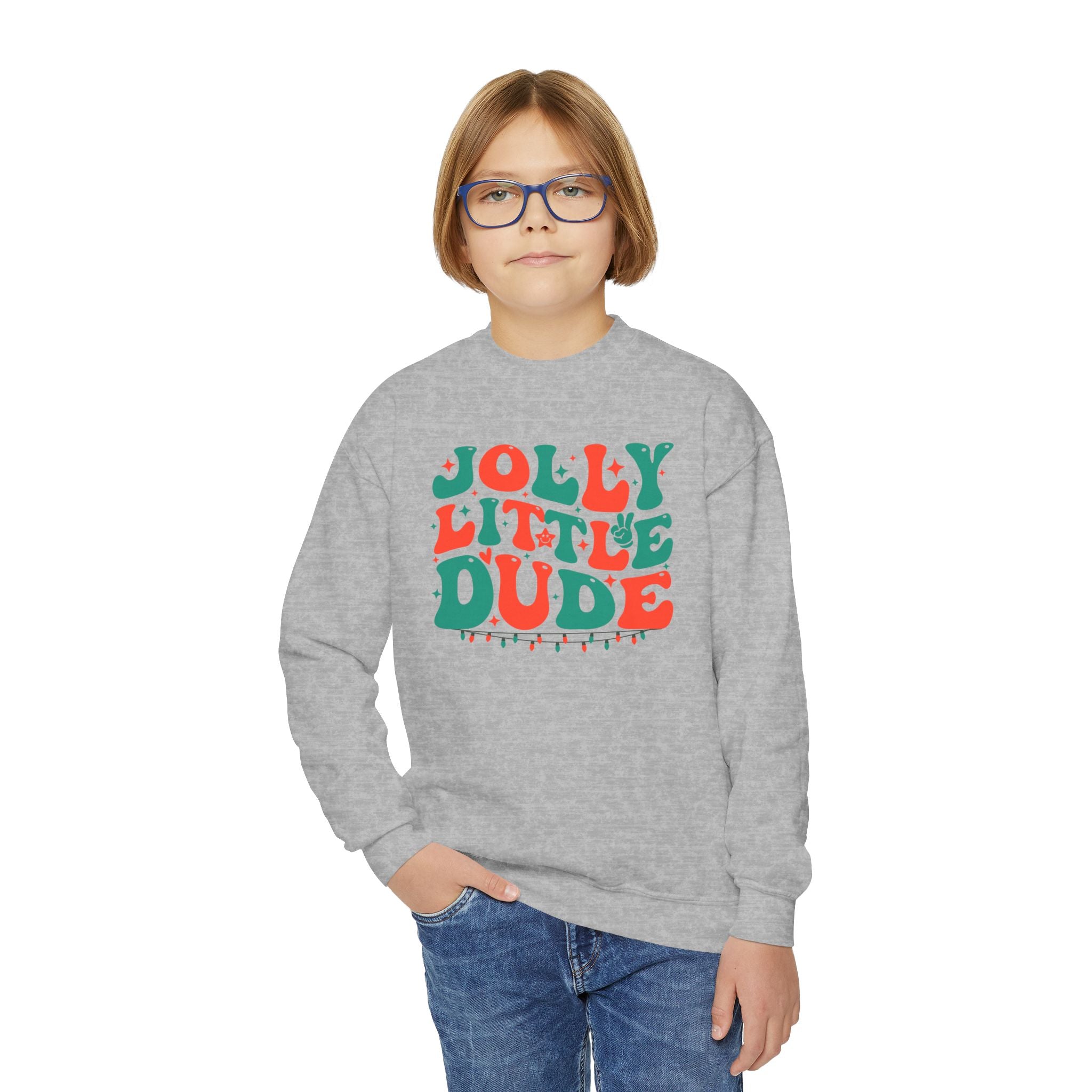 Jolly Little Dude Youth Crewneck Sweatshirt