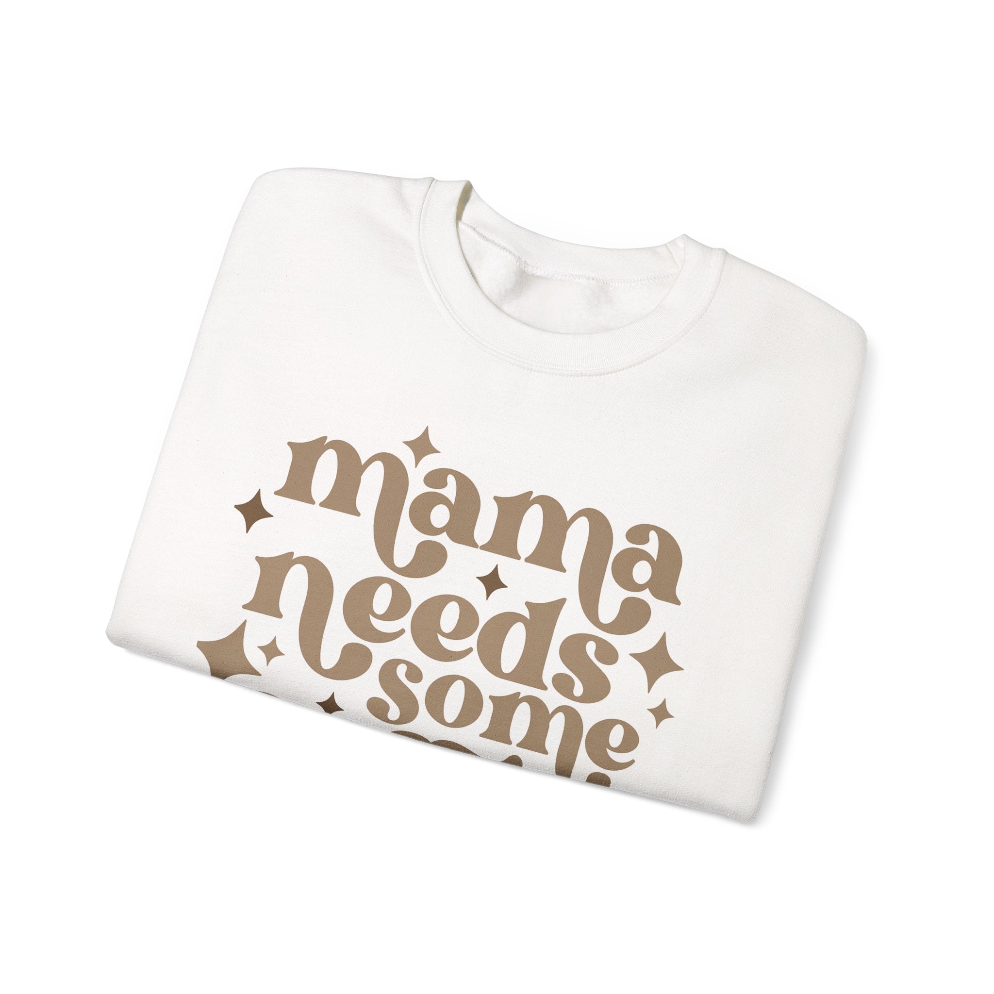 Mama Needs Some Coffee Crewneck Sweatshirt