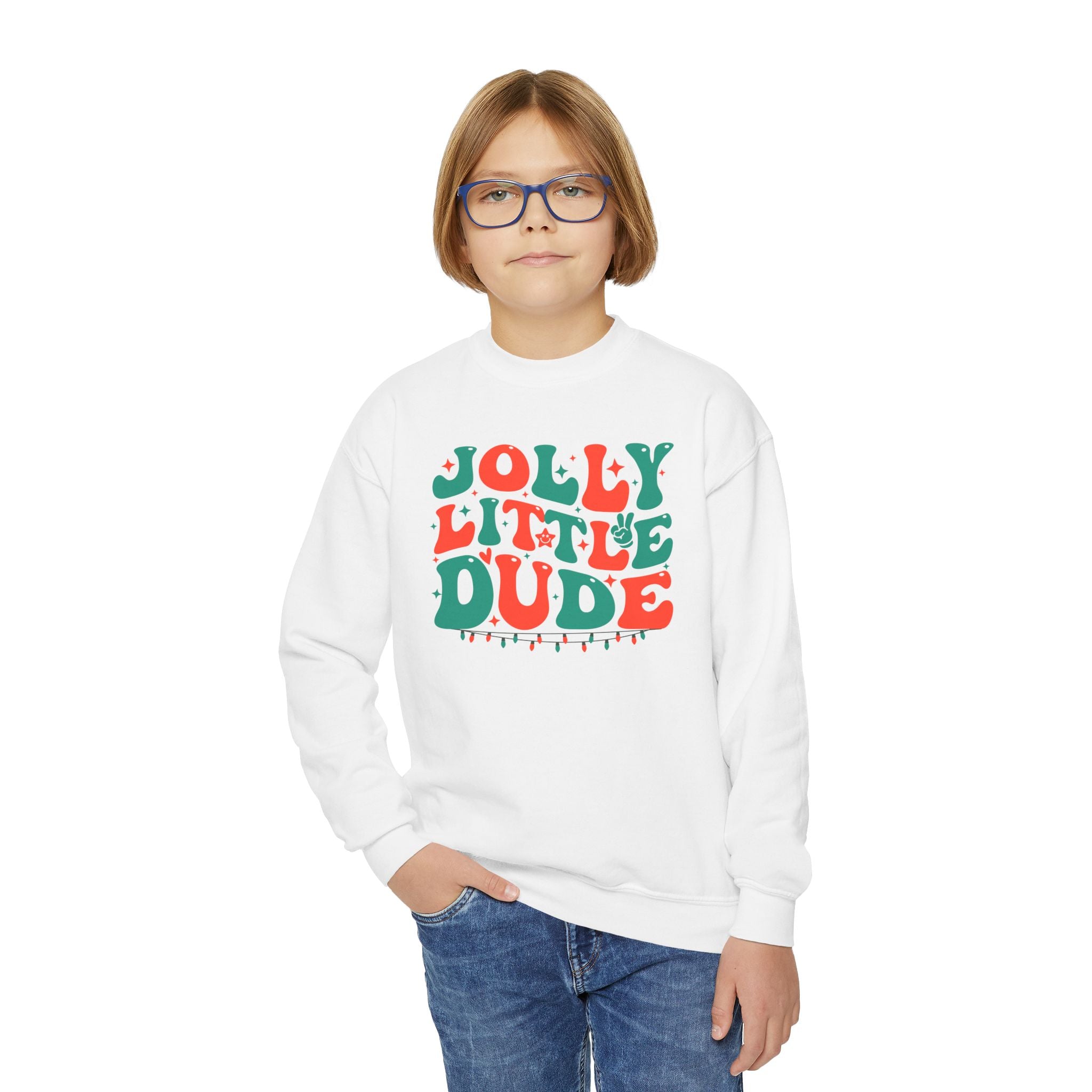 Jolly Little Dude Youth Crewneck Sweatshirt
