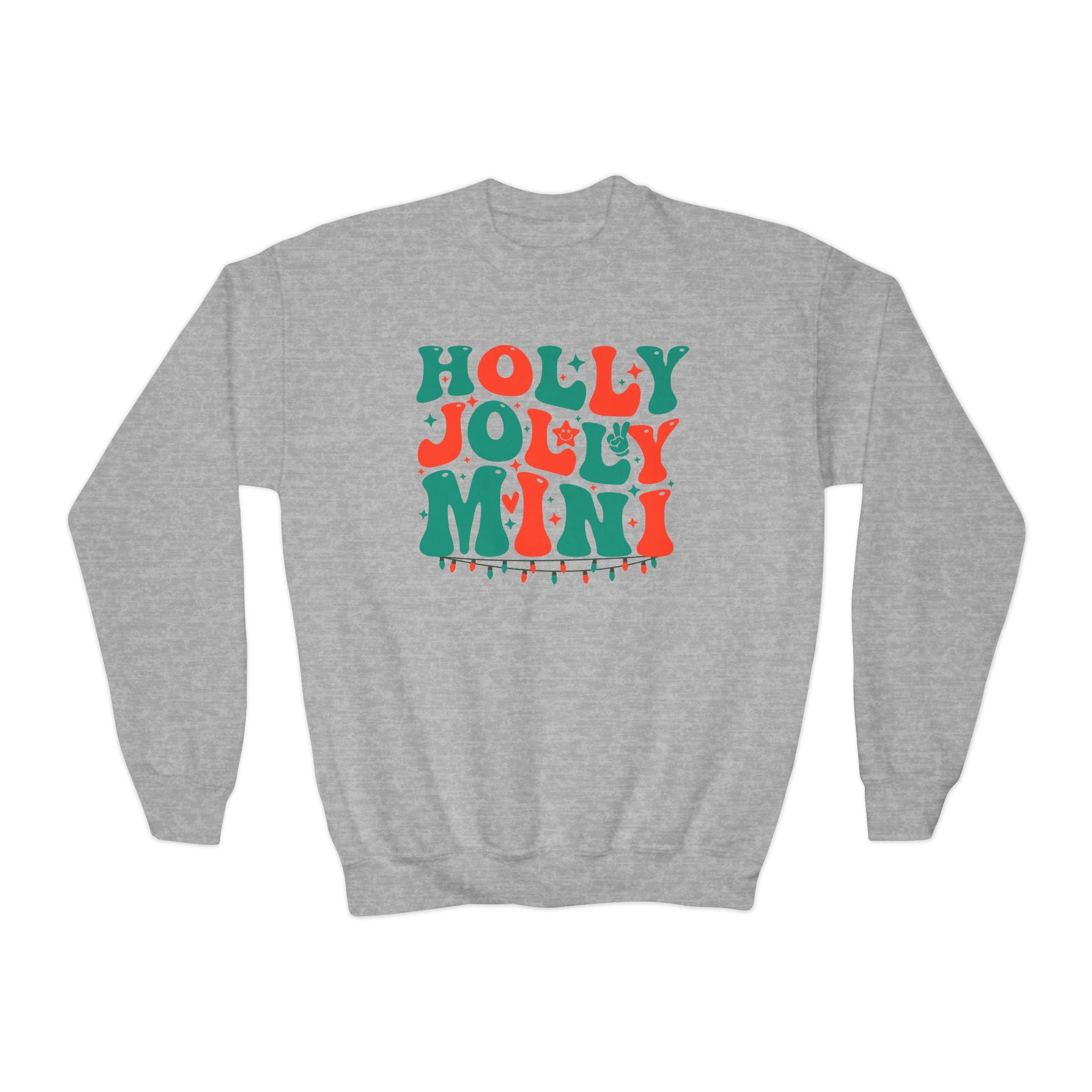 Holly Jolly Mini Youth Crewneck Sweatshirt