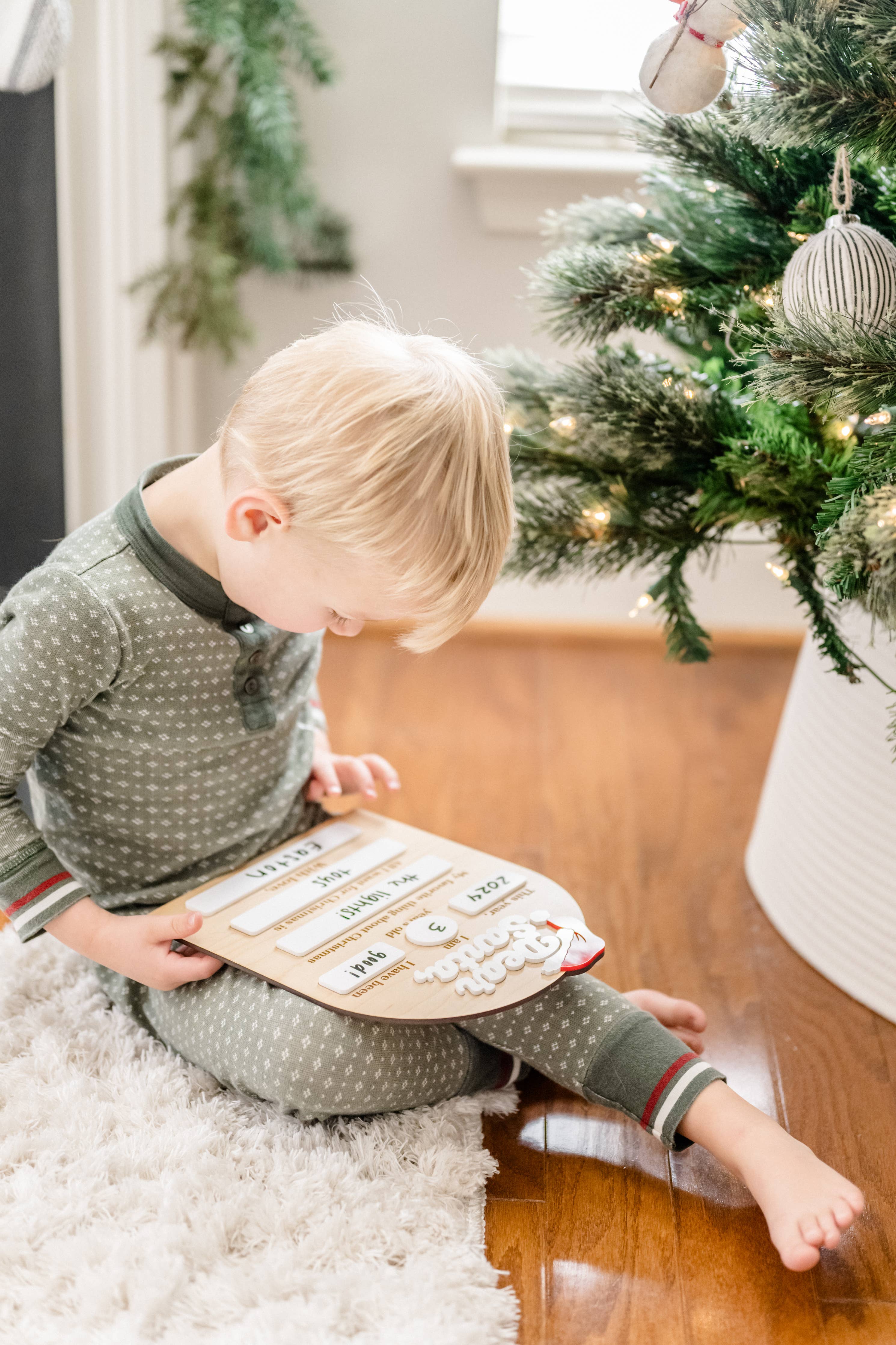 Dear Santa Christmas Board