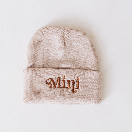 ‘Mini’ Beanie - Beige